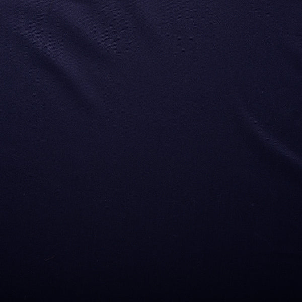 Tissu de laine pour costume - MANCHESTER - Uni - Bleu nuit foncé