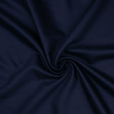 Tissu de laine pour costume - MANCHESTER - Uni - Bleu foncé