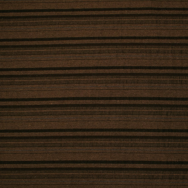 Tissu de laine pour costume - MANCHESTER - Rayures - Brun