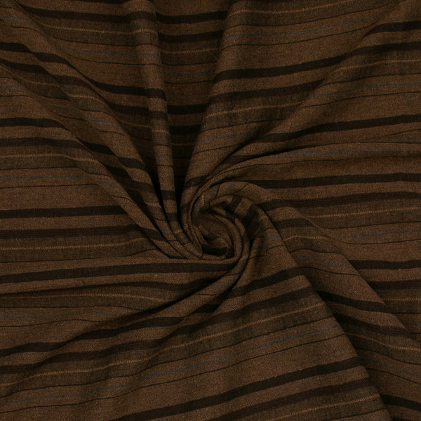 Wool Suiting - MANCHESTER - Stripes - Brown
