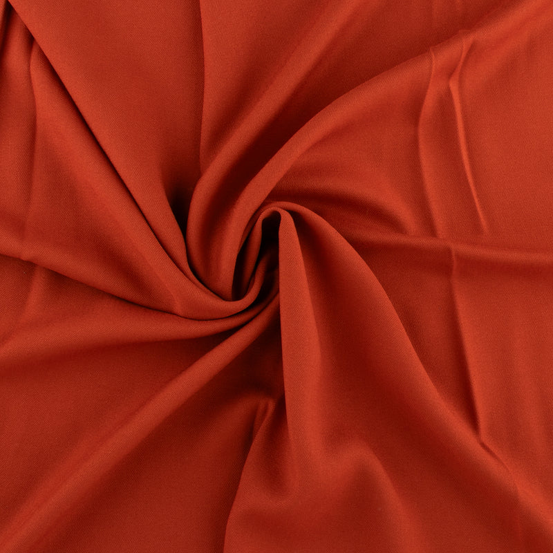 Rayon Twill - BOHO - Solid - Burn orange