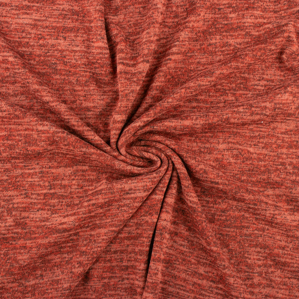 Solid Sweater Knit - HACCI - Pinkish orange