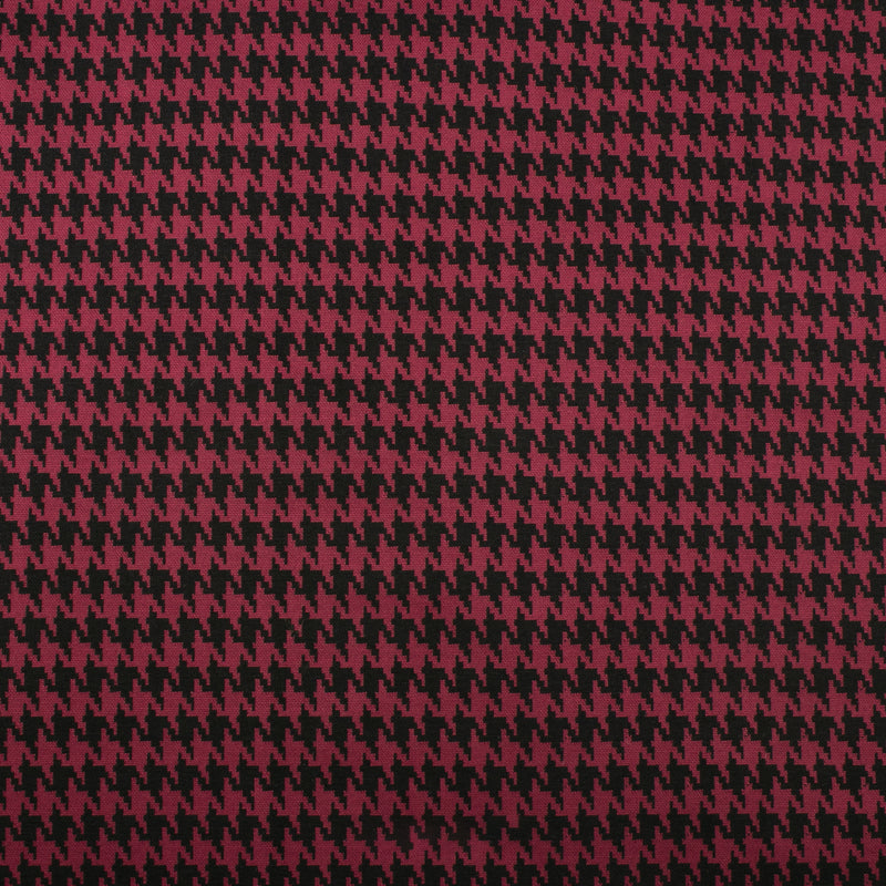 Houndstooth Knit - Red