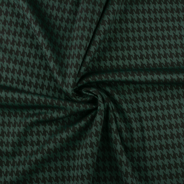 Houndstooth Knit - Green