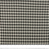 Houndstooth Knit - White