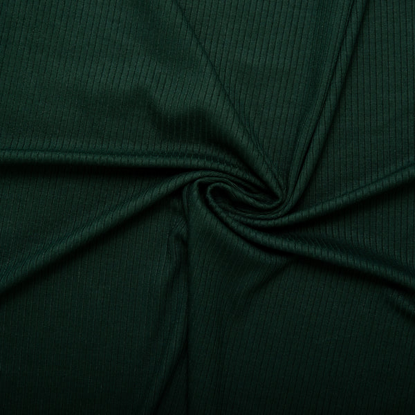 Viscose Rib Knit 4x2 - RUBY - Green