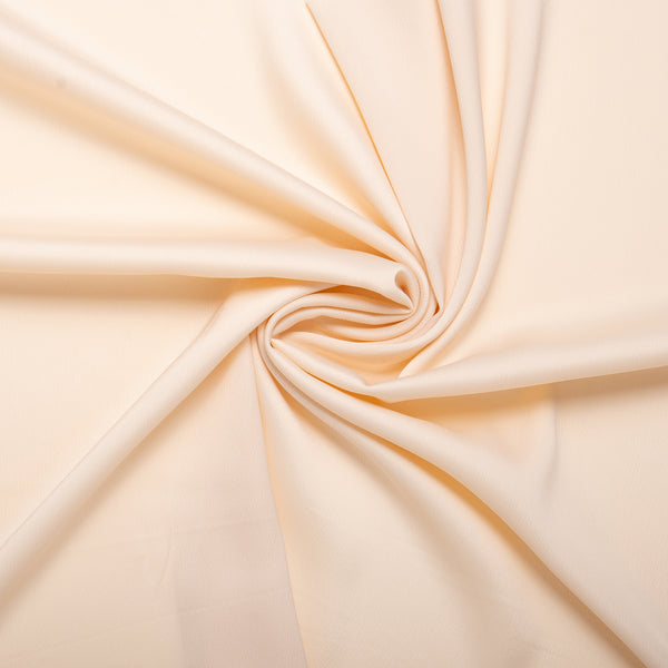 RECYCLED Stretch satin - VIENNA - Cream