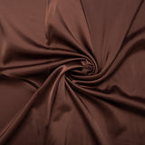 RECYCLED Stretch satin - VIENNA - Brown