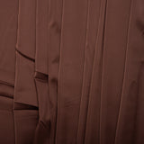 RECYCLED Stretch satin - VIENNA - Brown