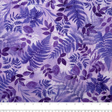 Printed cotton - POTPOURRI - Ferns - Orchid