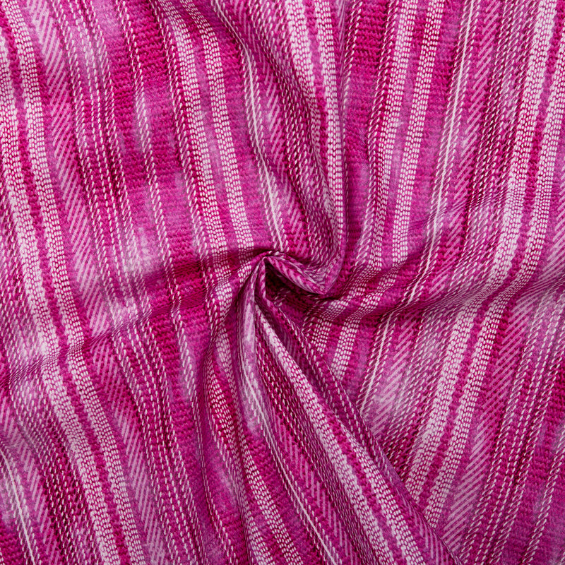 Printed cotton - POTPOURRI - Stripes - Laurel