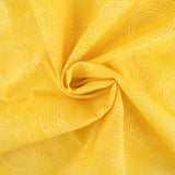 Printed Cotton - SUNSHINE DAYDREAM - Cercles - Yellow