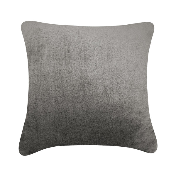 Decorative Cushion - Faux Fur - Light Grey - 20 x 20''