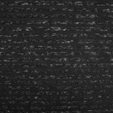 Novelty Black Knit - Semi sheer stripe - Black