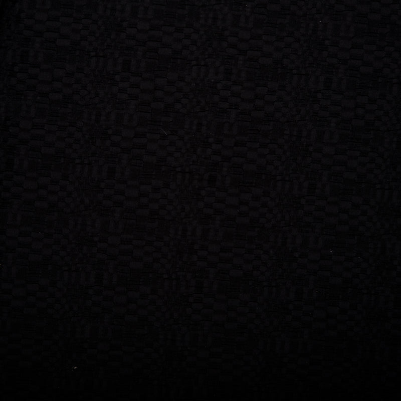 Knit Jacquard - Textured  Black