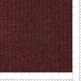 Tricot jacquard - 079 - Rouge Vin