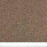 Novelty Knit Solid - Rib - Mix brown