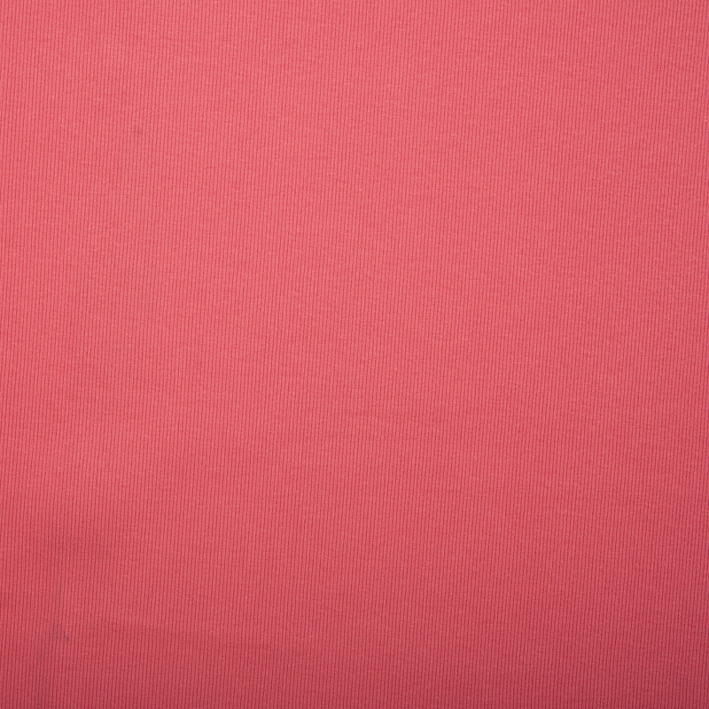 Novelty Knit Solid - Rib - Bubble gum