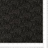 Novelty Knit Solid - 196 - Black and Silver