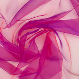 Organza uni de Fantaisie - 178 - Magenta