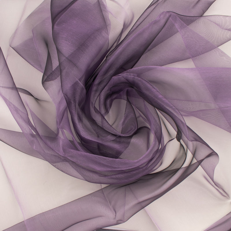 Organza uni de Fantaisie - 183 - Mauve