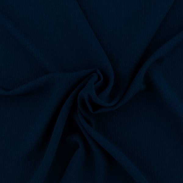 Novelty Chiffon Solid - 191 - Navy