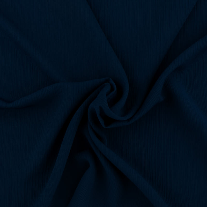 Novelty Chiffon Solid - 191 - Navy