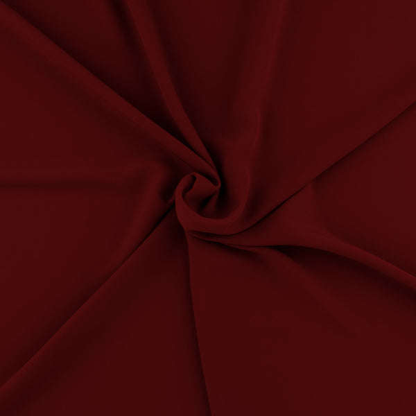 Novelty Chiffon Solid - 201 - Maroon