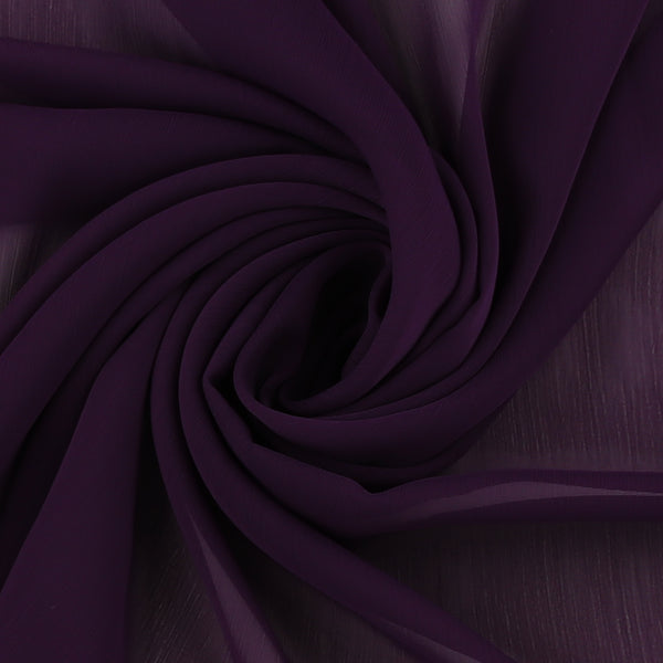 Novelty Chiffon Solid - 222 - Amethyst