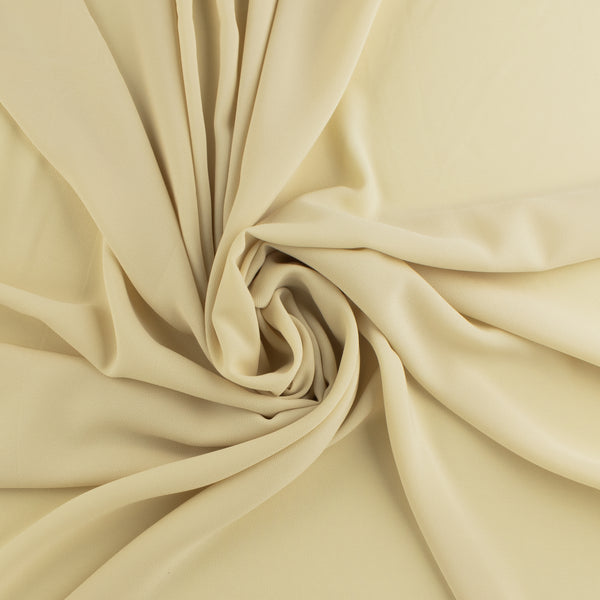 Novelty Polyester Solid - 233 - Vanilla