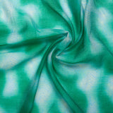 Tissu de polyester imprimé Fantaisie - Marbré - Vert