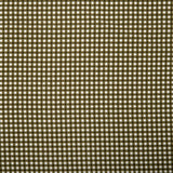 Tissu de polyester imprimé Fantaisie - Carreaux - Vert / Blanc