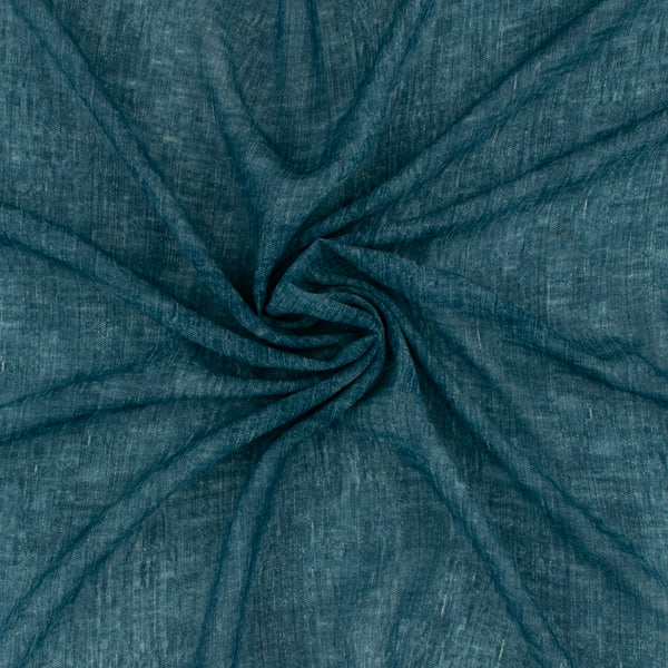 Tissu de polyester imprimé Fantaisie - 277 - Sarcelle