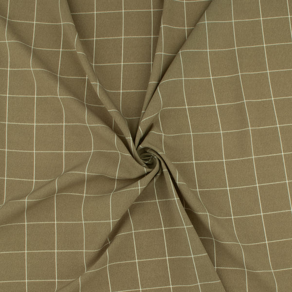 Tissu de polyester imprimé de Fantaisie - 290 - Sable