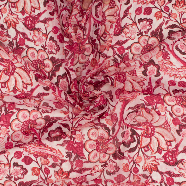 Novelty Printed Chiffon - 301 - Pink