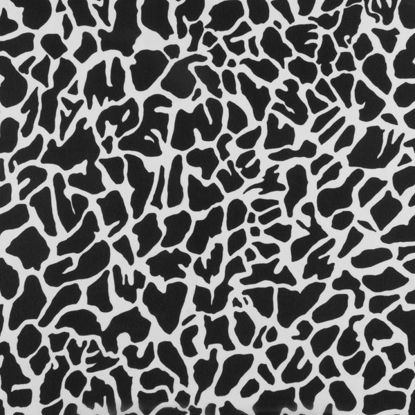 Novelty Printed Chiffon - 314 - Black & White