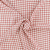 Tissu de polyester imprimé de Fantaisie - 325 - Vieux Rose