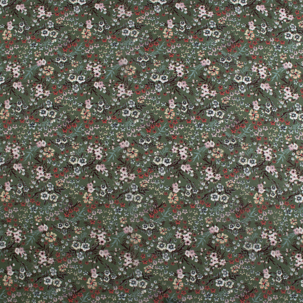 Novelty Printed Chiffon - 337 - Sage