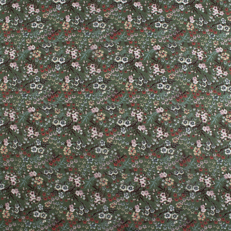 Novelty Printed Chiffon - 337 - Sage