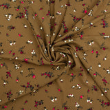 Novelty Polyester Print - 338 - Brown