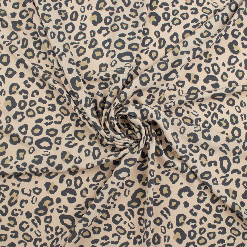 Novelty Polyester Print - 345 - Leopard