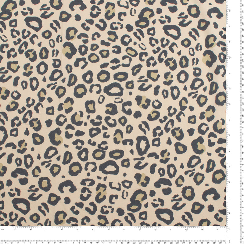 Novelty Polyester Print - 345 - Leopard