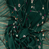 Novelty Polyester Print - 348 - Dark Green