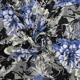 Novelty Polyester Print - 349 - Grey