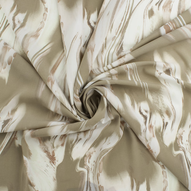 Novelty Polyester Print - 351 - Offwhite