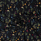 Novelty Polyester Print - 352 - Black