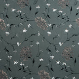 Novelty Polyester Print - 356 - Dark Grey