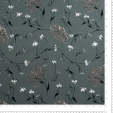 Novelty Polyester Print - 356 - Dark Grey