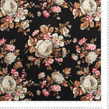 Novelty Polyester Print - 362 - Black