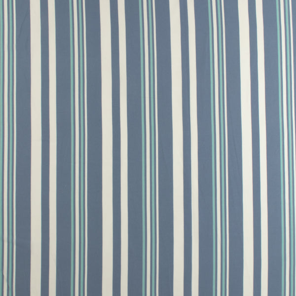 Tissu de polyester imprimé de Fantaisie - 372 - Indigo